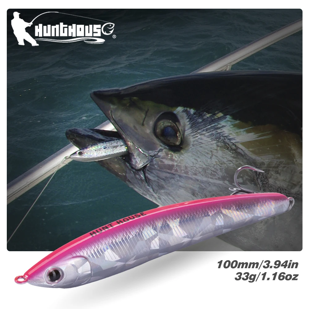 Señuelo Hunthouse sinking pencil de 100 mm y 33 g
