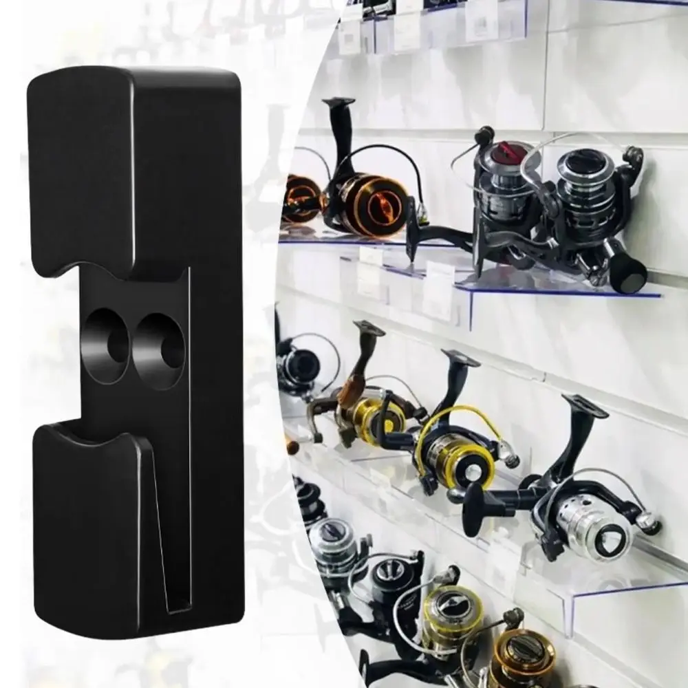 Soporte de pared para carretes de pesca con liberación rápida
