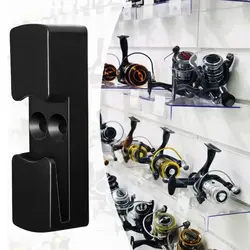 Soporte de pared para carretes de pesca con liberación rápida