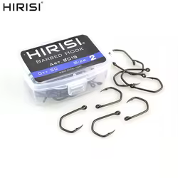 Anzuelos de garra Hirisi 8019 PTFE – Acero inoxidable para carpa