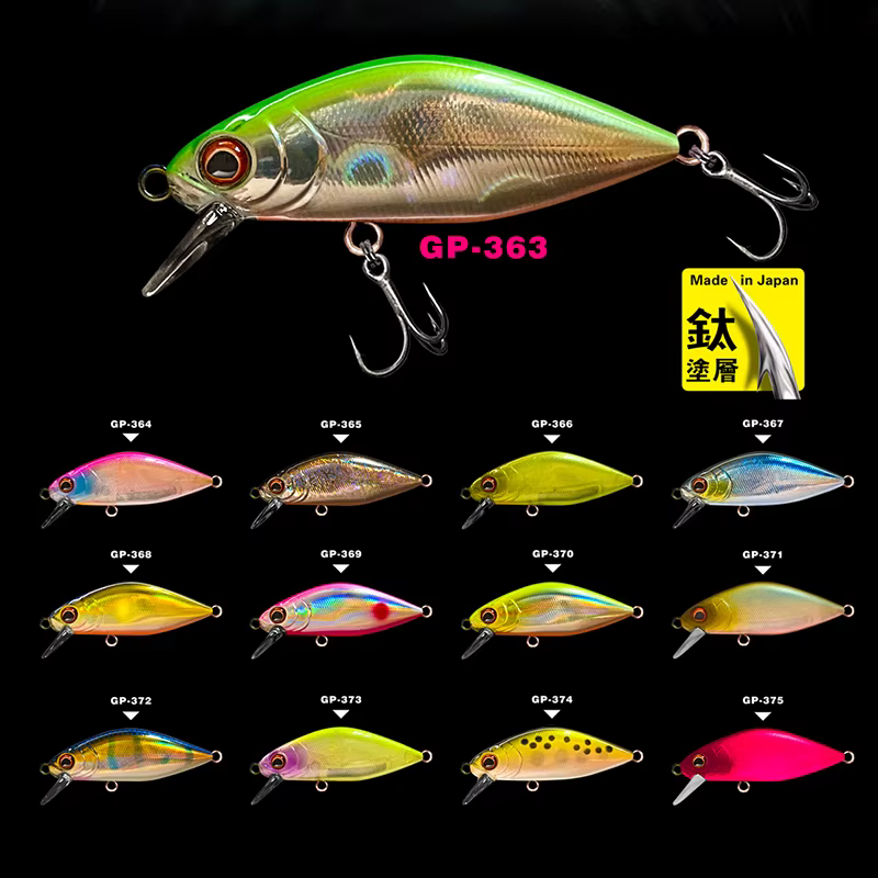 Crankbait TANGPI Minnow para lubina trucha lucio - imagen 2
