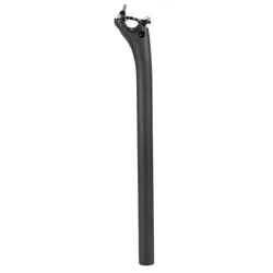 Tubo de asiento de fibra de carbono ligero negro mate para MTB