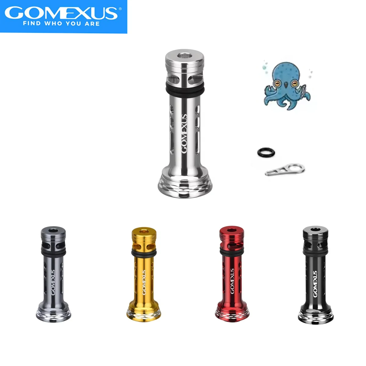 Gomexus Soporte Antirrayaduras Carrete Pesca – Shimano Daiwa Spinning - imagen 2
