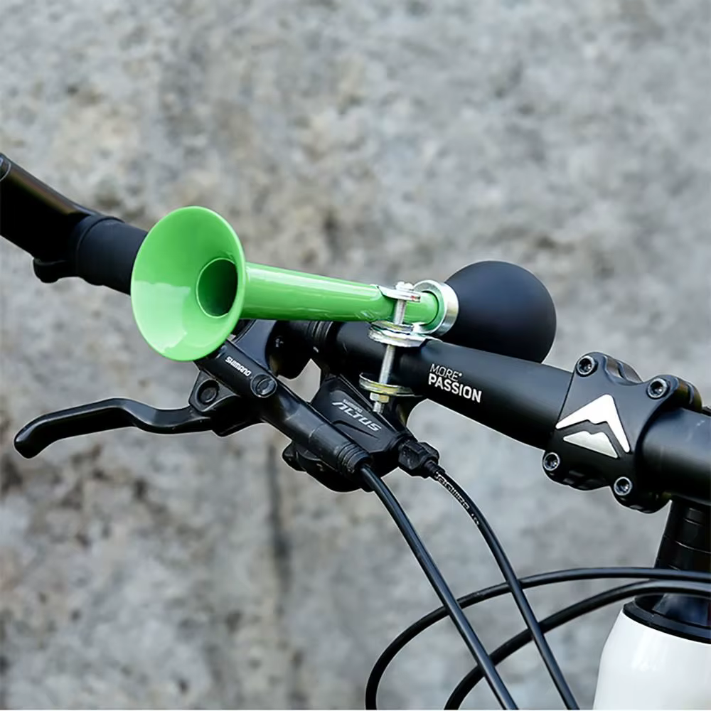 Bocina Bicicleta Aire Retro – Claxon Presión Montaña Carretera - imagen 3