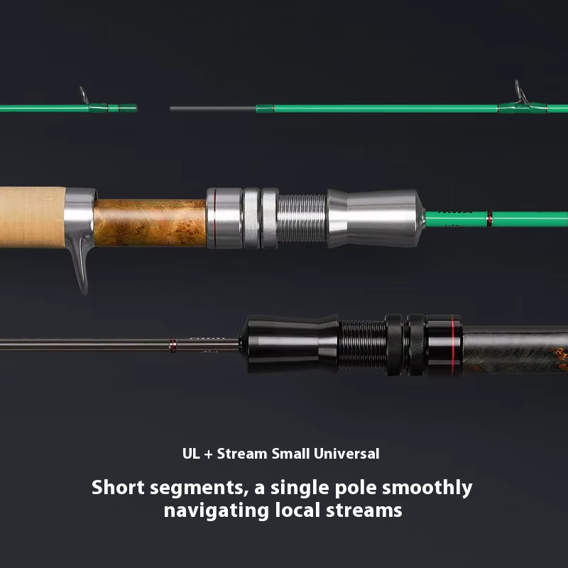 AWM Forest Casting – Caña de pescar carbono 4 secciones - imagen 3