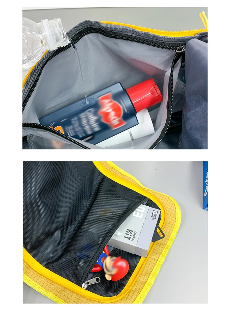 Bolsillo de separación húmeda y seca