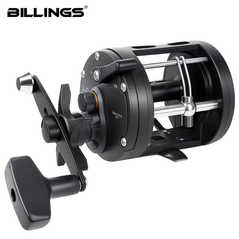 Carrete Baitcasting Billings para curricán de mar