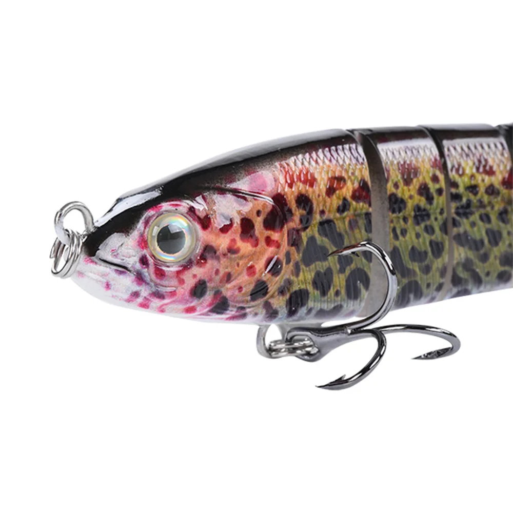 Señuelo Wobbler Loach multiarticulado swimbait articulado - imagen 2
