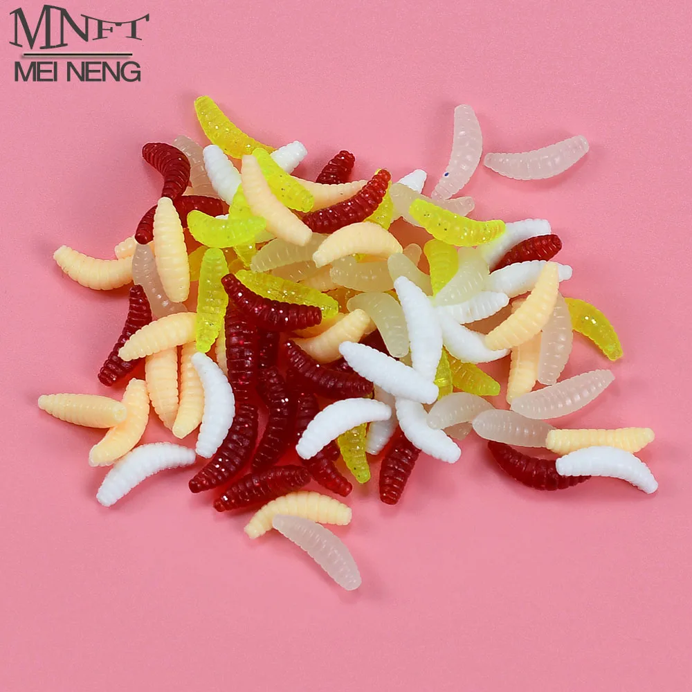 Gusanos de silicona para lubina – Señuelos blandos multicolor - imagen 4