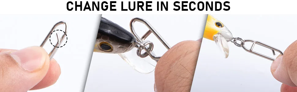 Aparejo de conector rápido para pesca