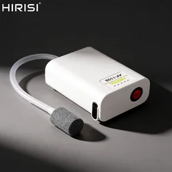 Bomba de oxígeno Hirisi recargable USB silenciosa para pecera