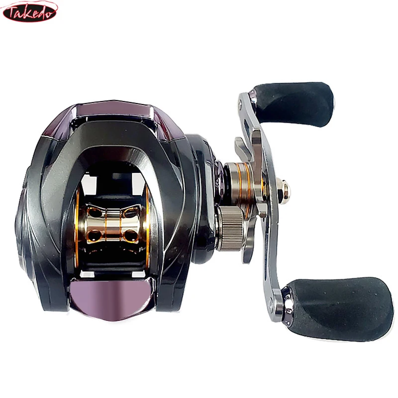 TAKEDO ST01 – Carrete Eléctrico Baitcasting con Contador de Línea