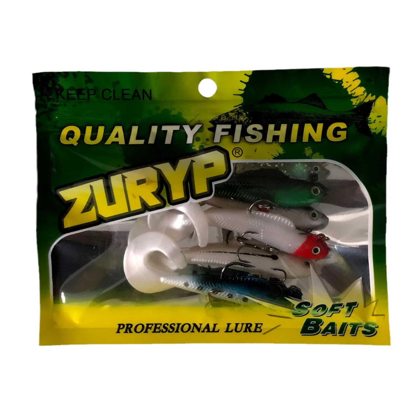 Jig Wobbler Vinilo Paddle – Señuelo para lubina y carpa - imagen 5