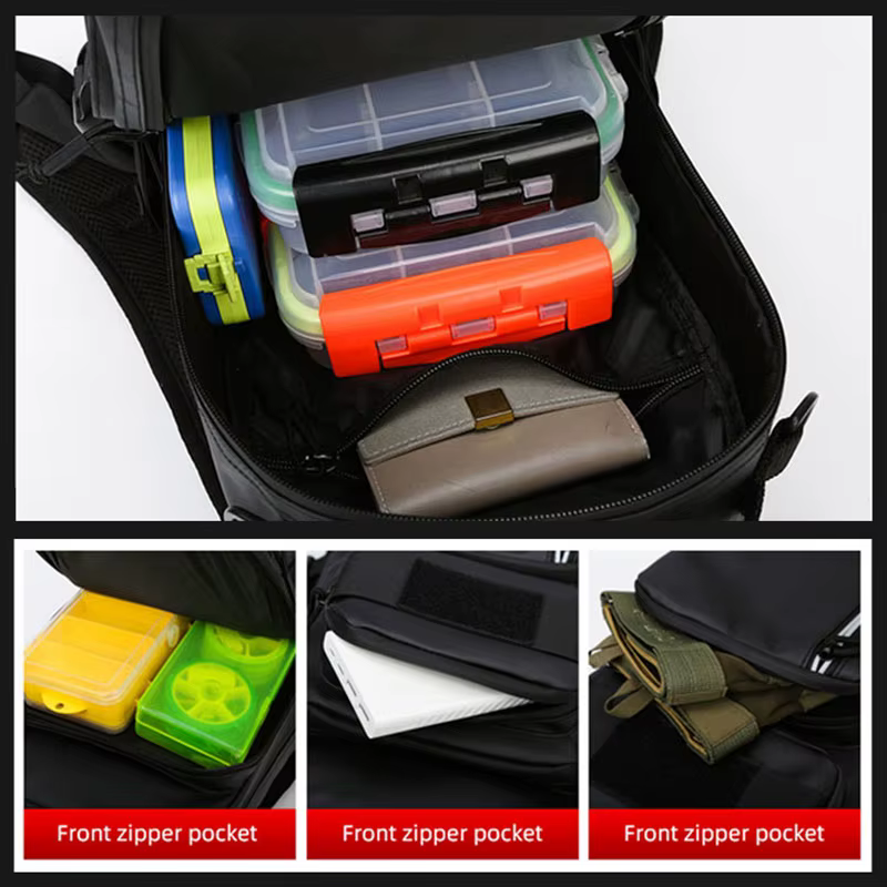 XA212G Mochila para señuelos de pesca impermeable para hombre - imagen 3