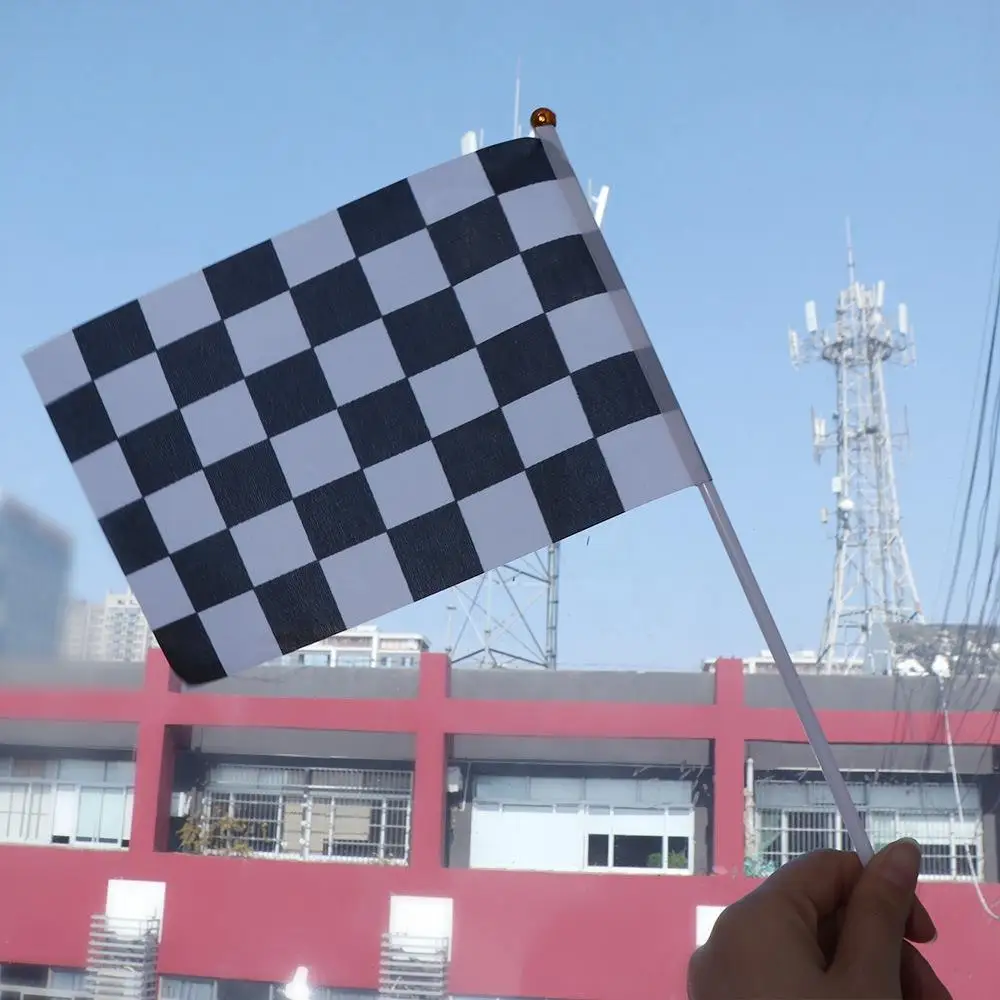 Bandera cuadriculada de señal para eventos deportivos - imagen 3