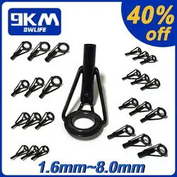 Kit reparación guías caña pesca - Acero inoxidable y cerámica