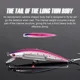 Noeby Minnow Wobbler hundimiento para pesca de mar lanzado orilla