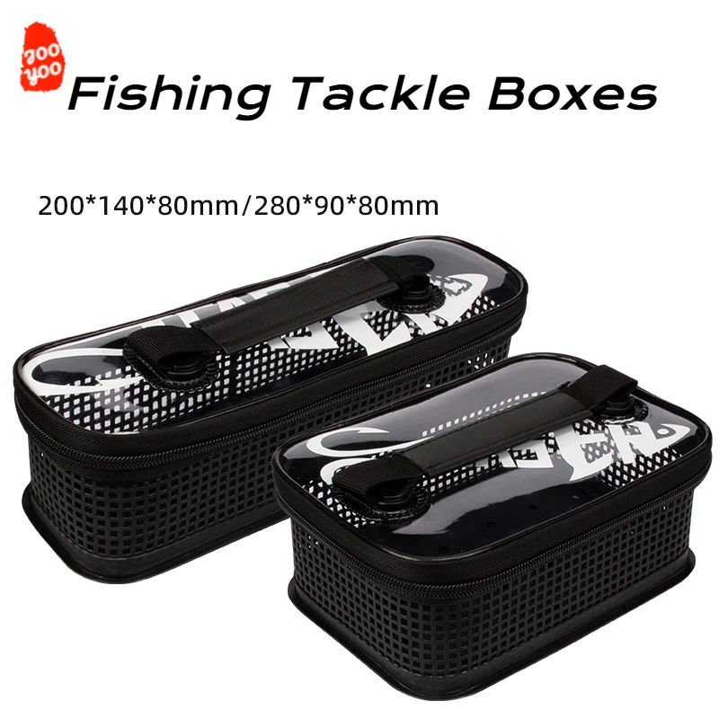 Caja de pesca portátil con compartimentos