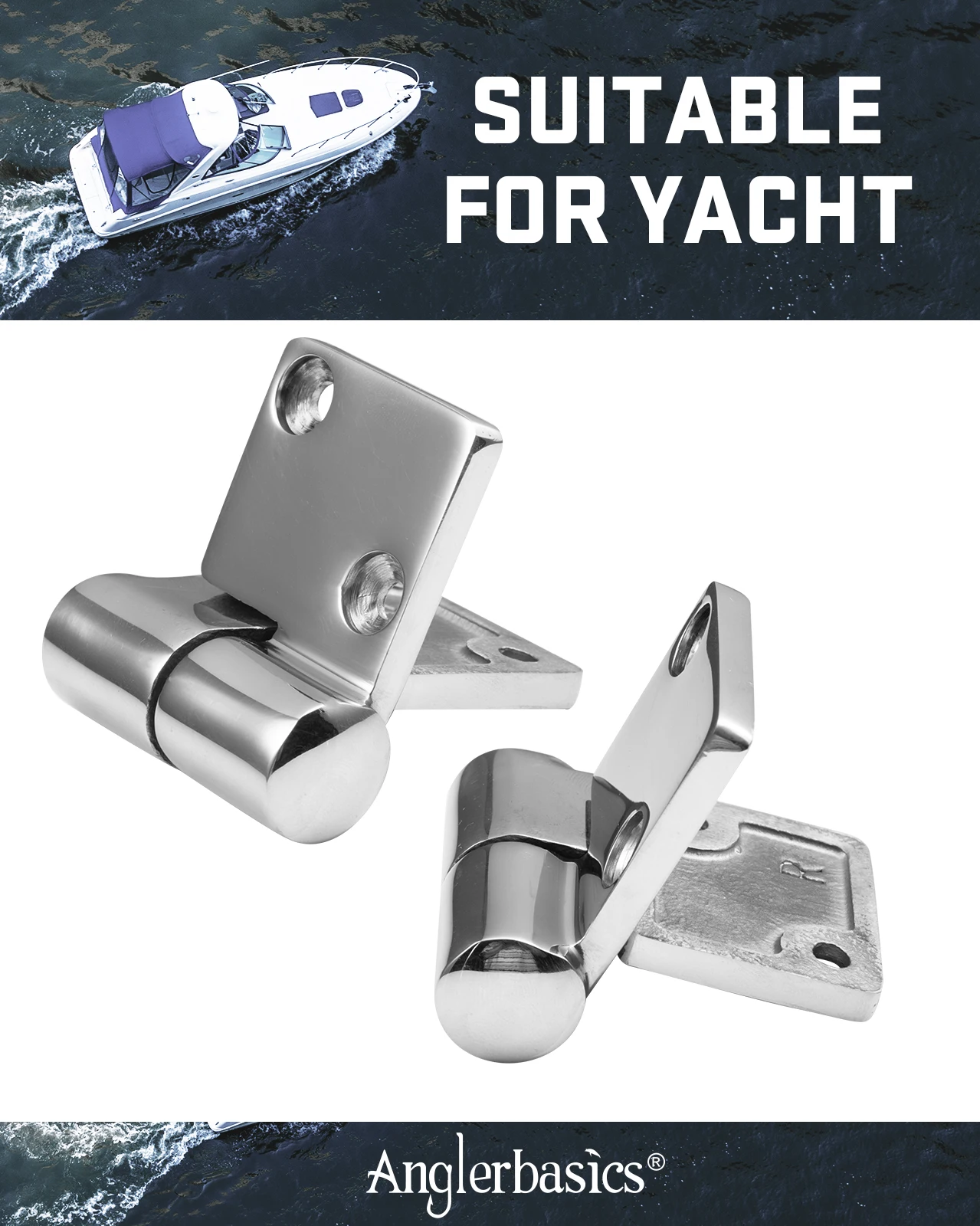 Bisagras desmontables de acero inoxidable Goture para puertas - imagen 5