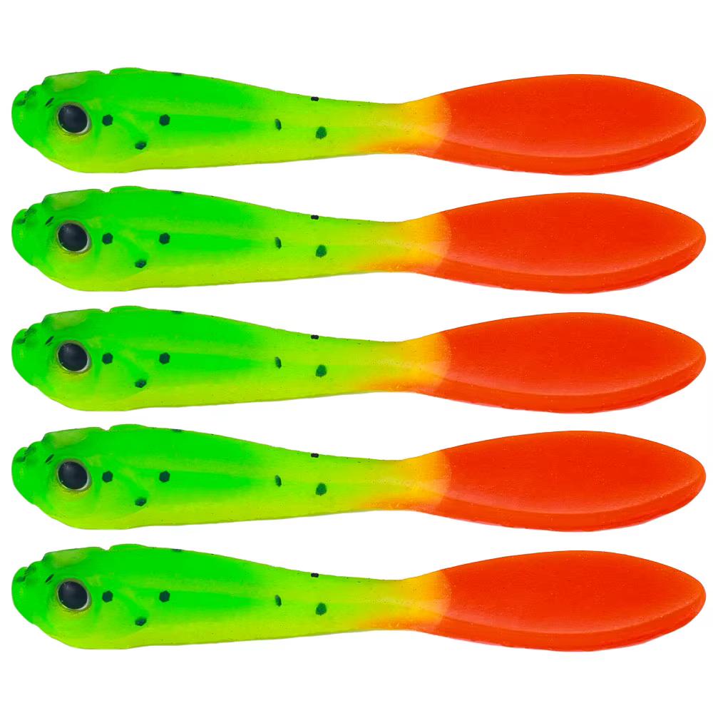 Señuelo de vinilo Swimbait cola de paleta – Lubina, lucio y trucha