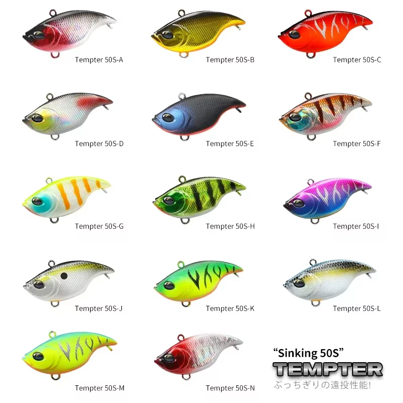 Tsurinoya Tempter 50s VIB: wobbler para lubina y lucio - imagen 5