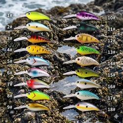 Señuelo crankbait profundo wobbler de labio largo para lubina