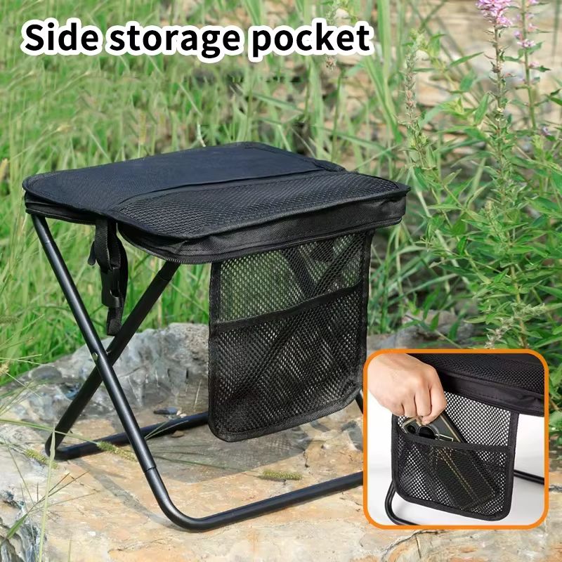 Taburete Plegable QAJTAO – Mini Silla de Pesca Portátil - imagen 4