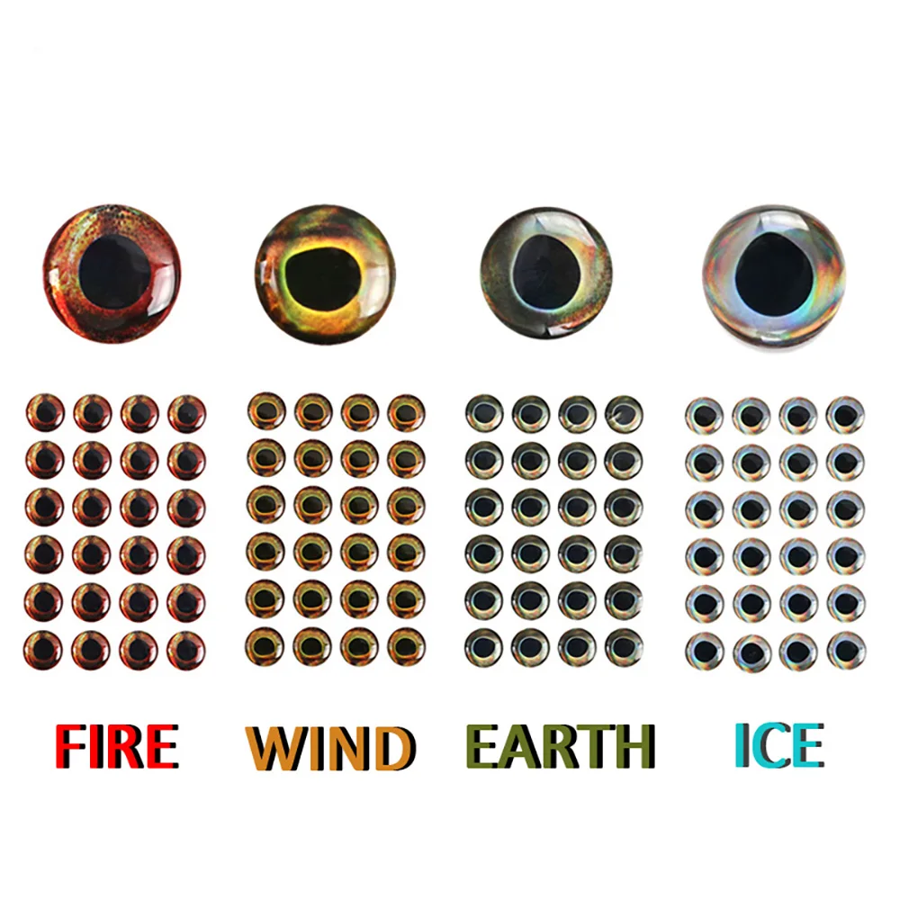 Efecto realista en ojos de pez
