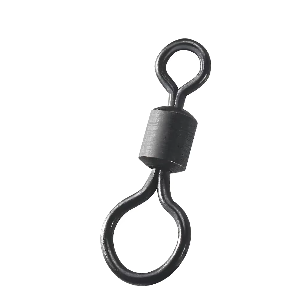 DNDYUJU Anzuelos Giratorios Carpa Ojo Grande Negro Mate - imagen 5