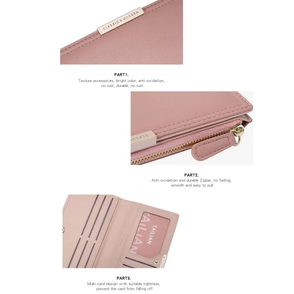 Cartera en color rosa/verde según imagen