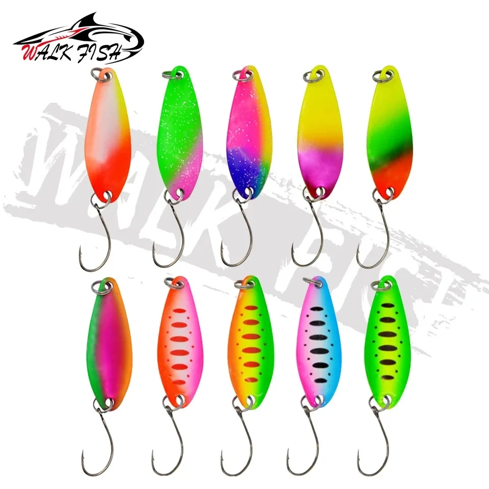 WALK FISH Spinner 40mm 5g - Señuelo Giratorio para Trucha - imagen 2