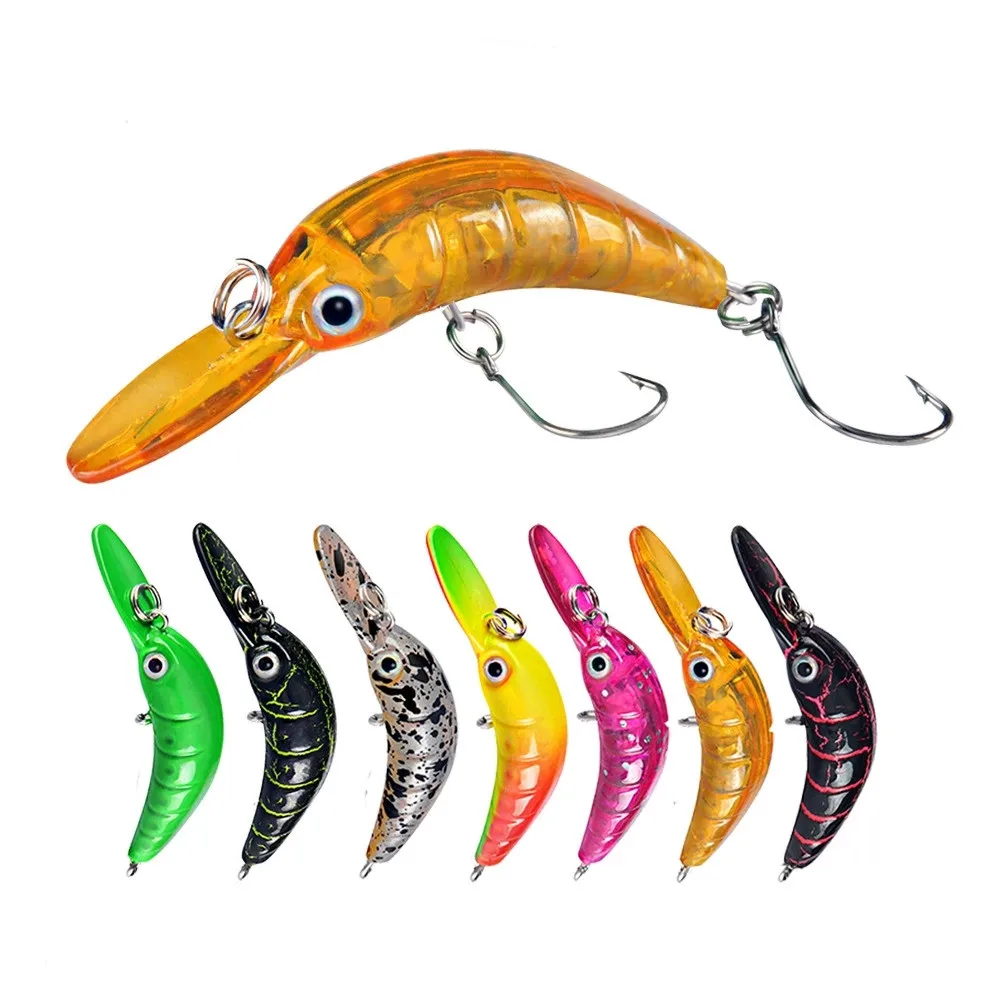 Micro crankbait flotante biomimético para lucio y lubina