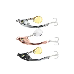 Wobbler Topline Metal Vib Cucharilla para lucio, bass y carpa