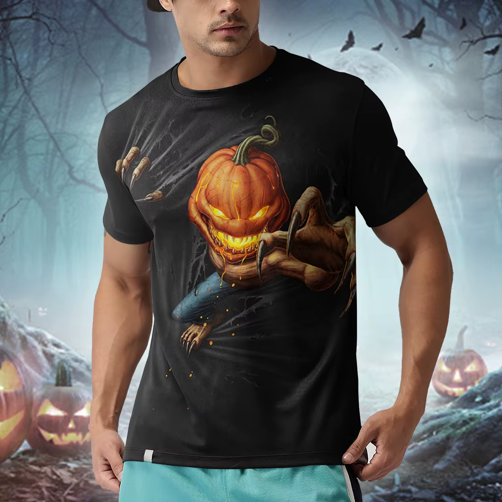 Camiseta Reaper con estampado 3D de calavera Halloween - imagen 2