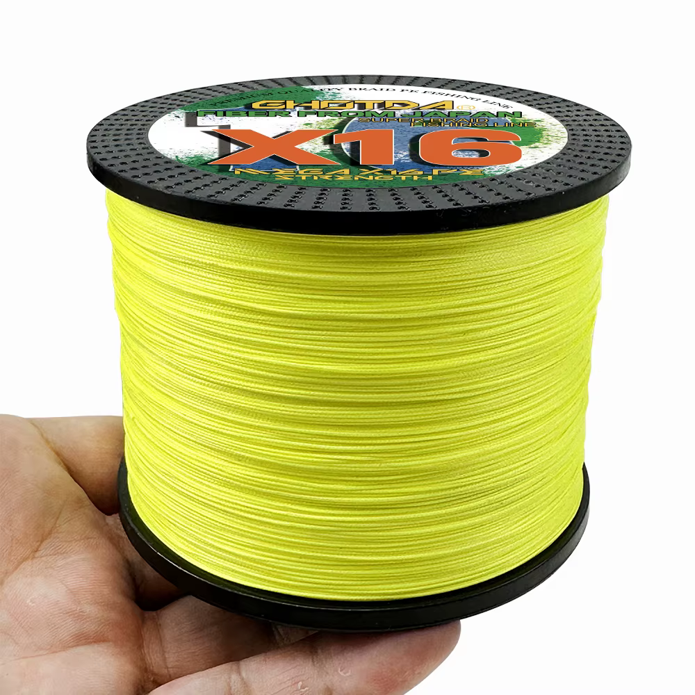 Sedal trenzado multifilamento 16 hebras para pesca fuerte - imagen 3