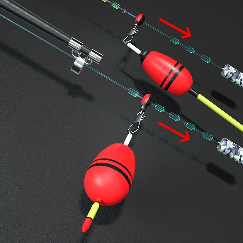 FishTrip Giratorios acero inoxidable con clip rápido para pesca - imagen 5