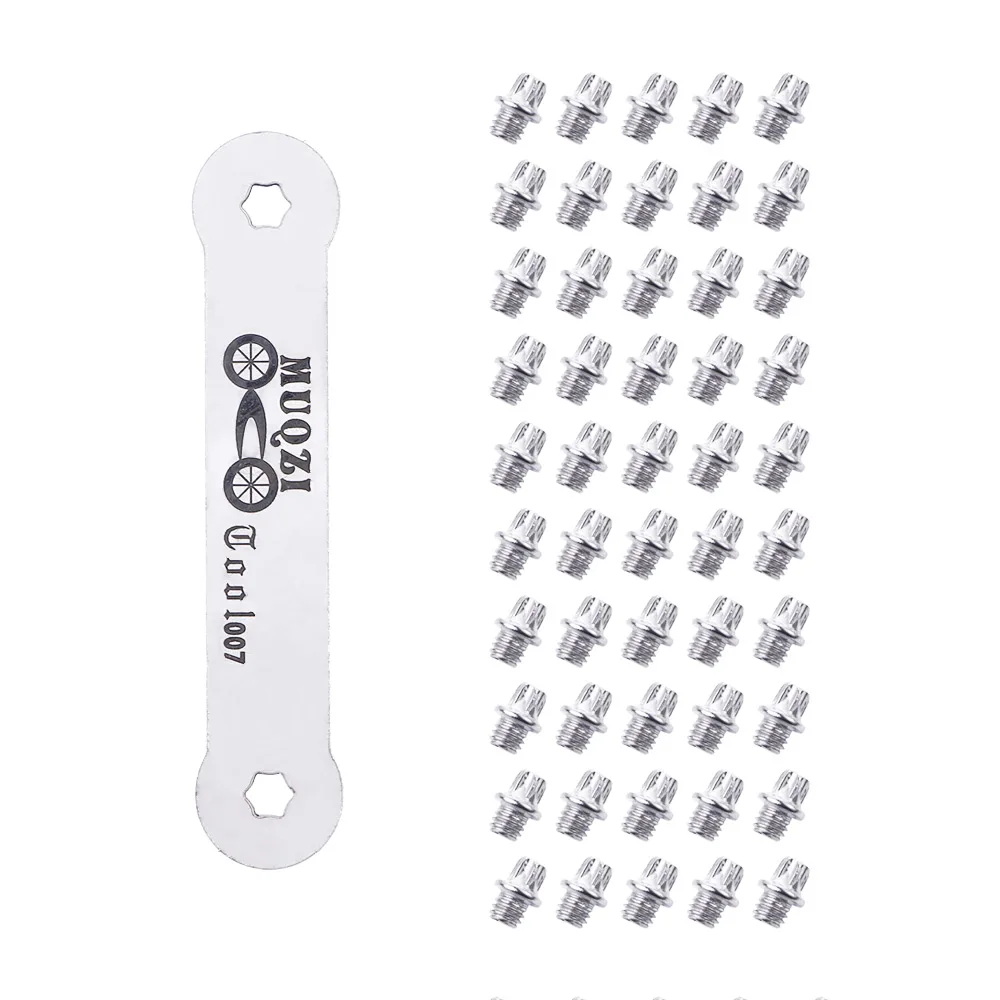 Pernos y pasador de pedal para bicicleta – Tornillos antideslizantes