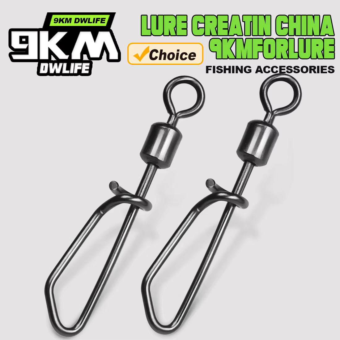 Giratorios Coastlock de acero inoxidable para agua salada