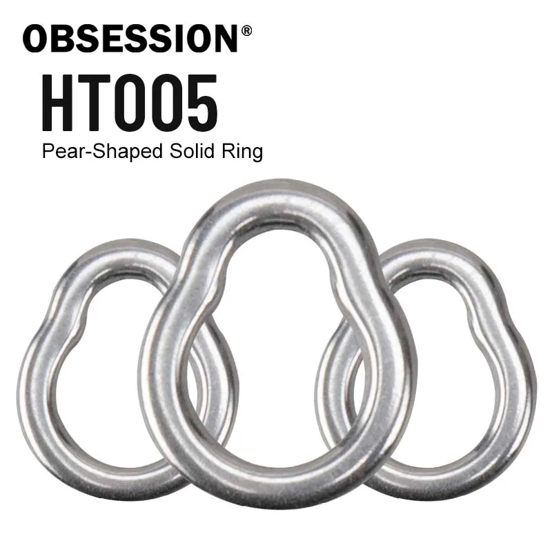 Anillos de pesca tipo pera OBSESSION HT005 – Acero sin costuras - imagen 3