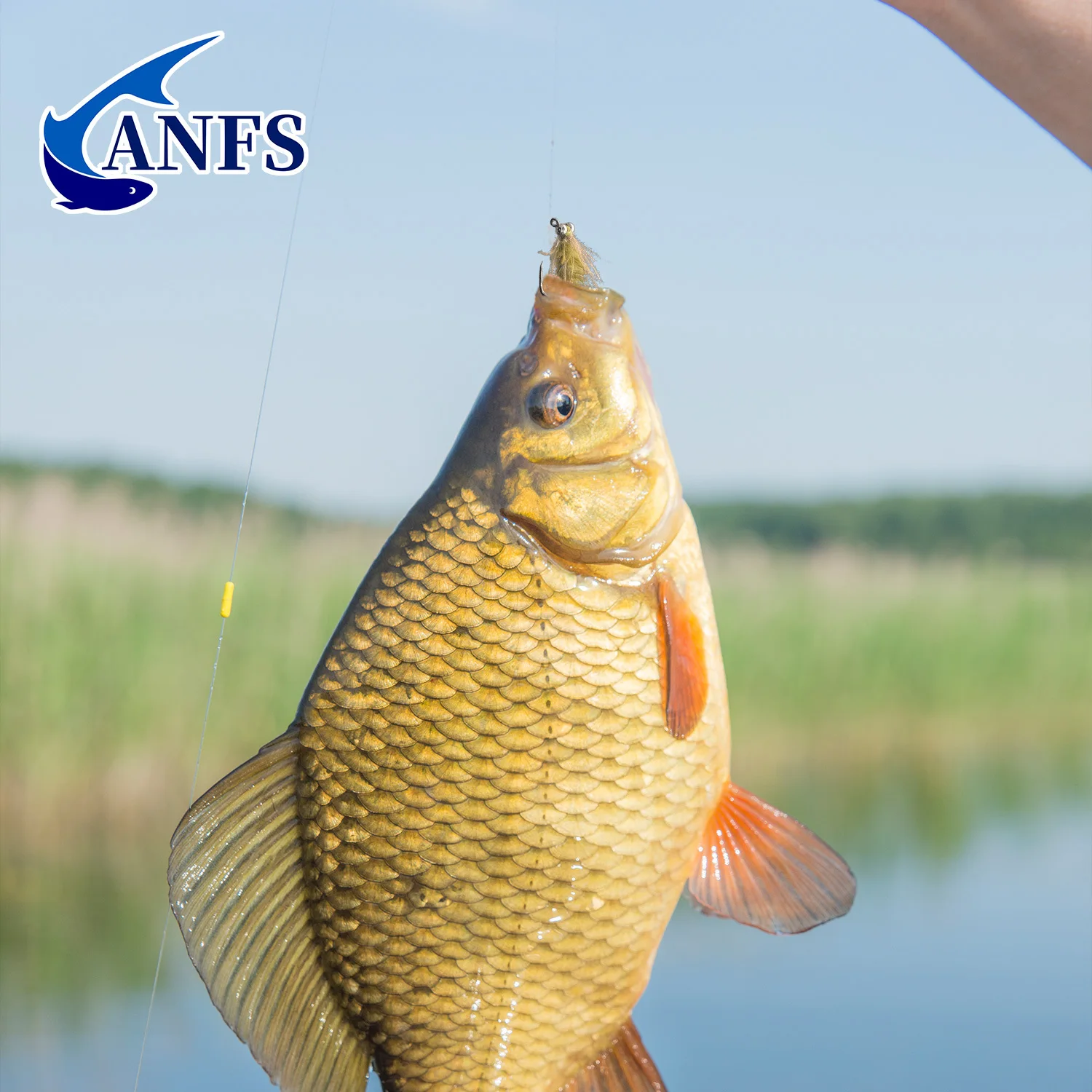 ANFS Moscas artificiales Olive Damsel – para pesca en agua dulce - imagen 5