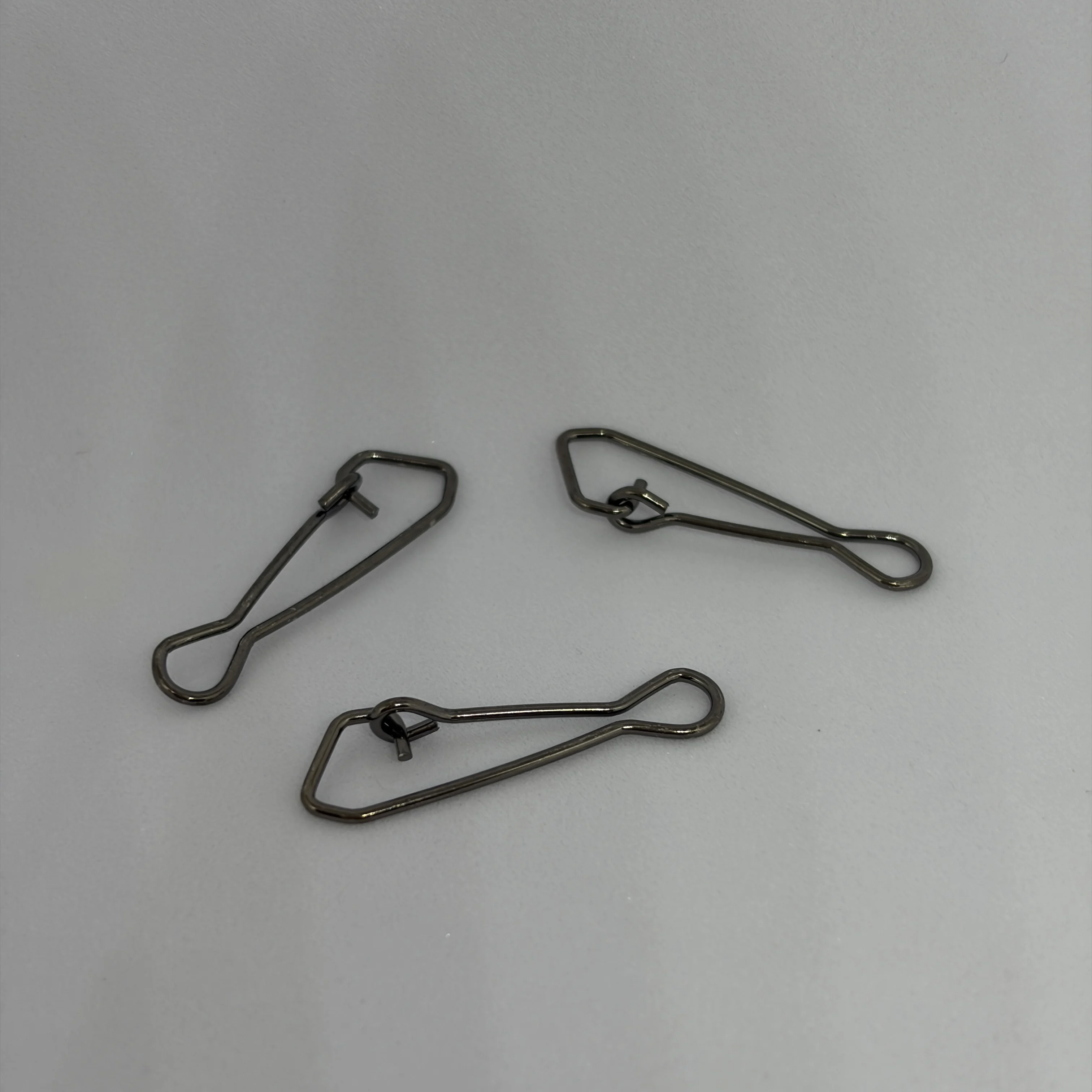 Mosquetones giratorios de acero inox para montaje rápido de pesca - imagen 3