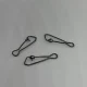 Mosquetones giratorios de acero inox para montaje rápido de pesca - imagen 3