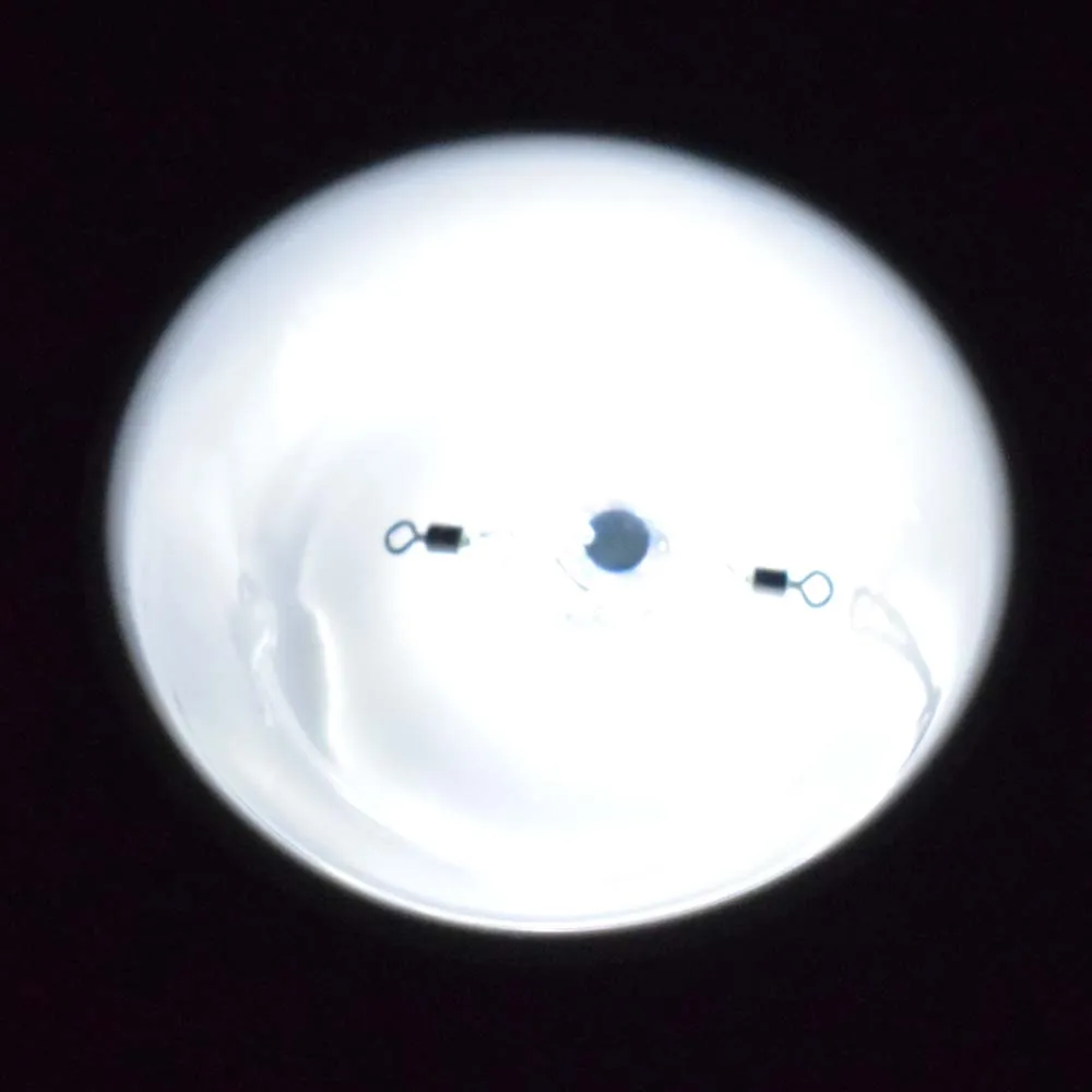 Luz de pesca nocturna doble anillo con clip para agua dulce y salada - imagen 4