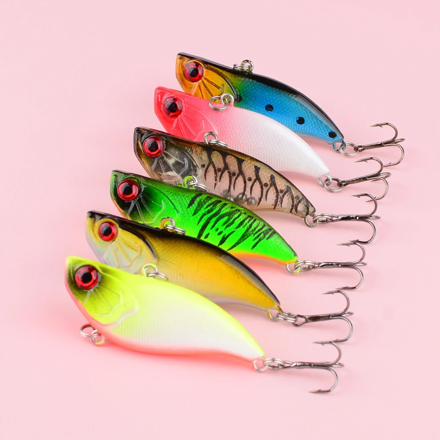 Detalle del cuerpo tipo minnow y acabado