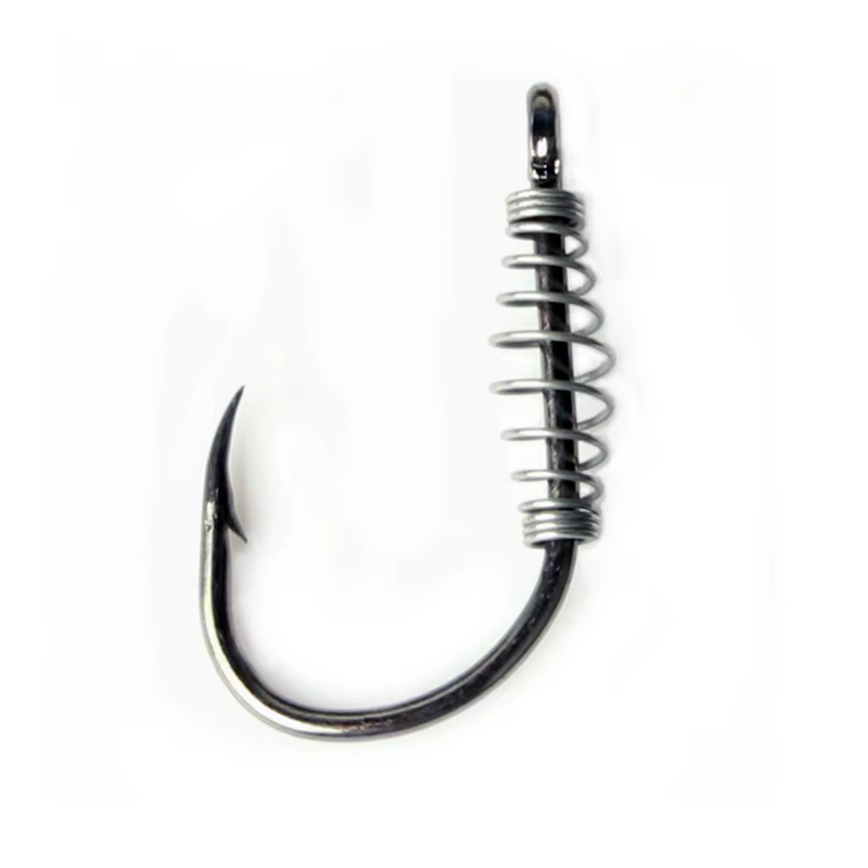 Anzuelos de resorte con púas Iseini - Spring hooks para pesca - imagen 2