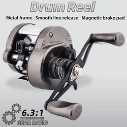 Carrete de pesca resistente al agua salada para jigging y trolling