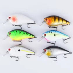 Crankbait Minnow para trucha lubina y carpa