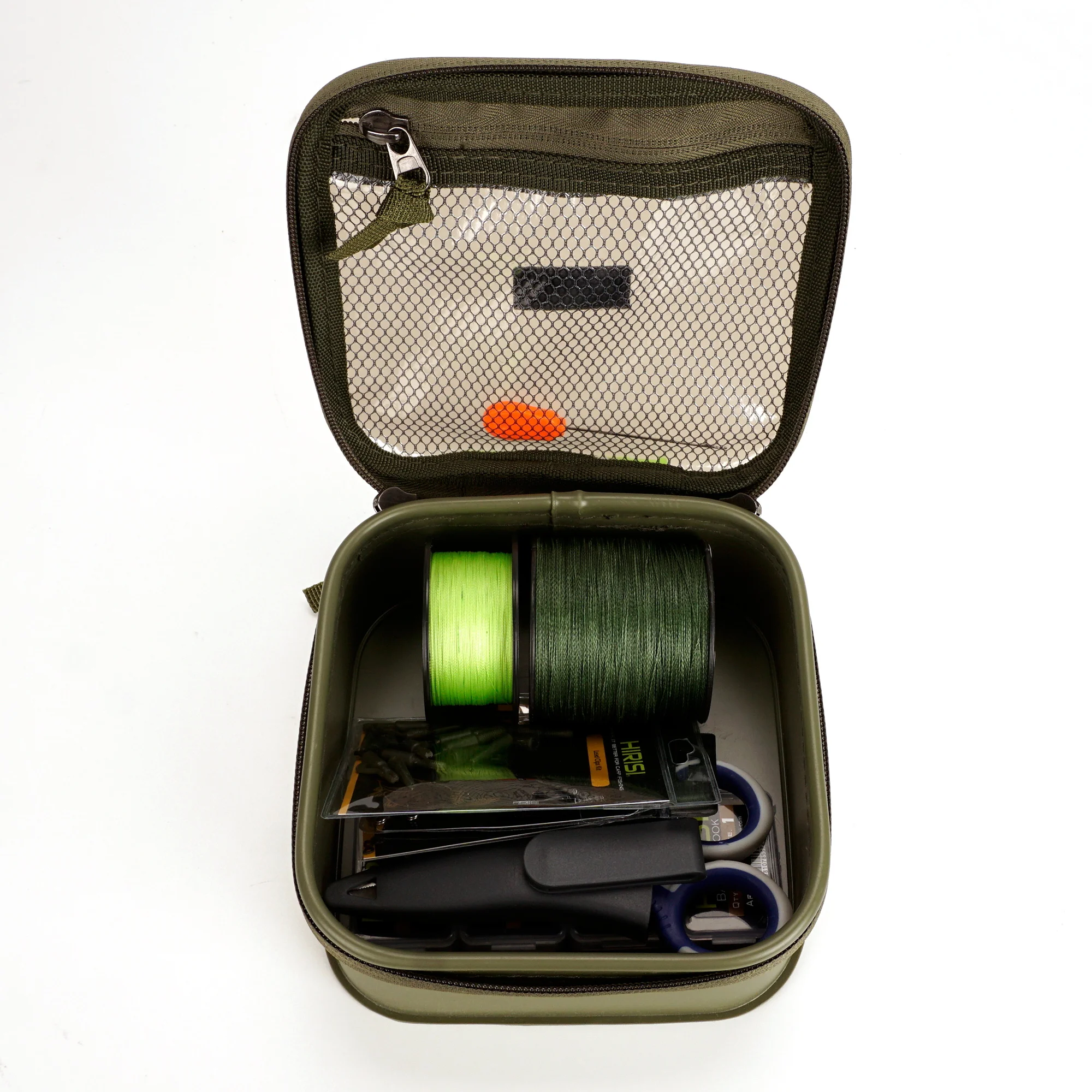 Hirisi W132 Bolsa de Pesca Impermeable EVA Organizador Aparejos - imagen 2
