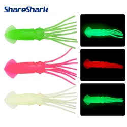 Calamar Soft Luminoso ShareShark – Vinilo para Arrastre Marino