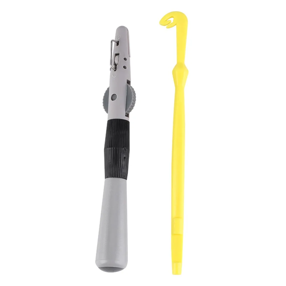 Herramienta para anudar anzuelos de pesca manual ligera ABS acero - imagen 3